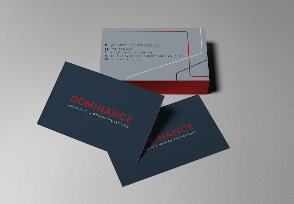 dominance business cards